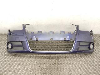 бампер передний Volkswagen Eos 1 поколение 2007, 2.0 л., TDi, BMN, дизель, 6МКПП, синий, кабриолет, передний привод, правый руль, 1Q0807217
