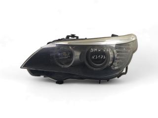 фара левая BMW 5 серия E60/E61 [рестайлинг] E60 2007, 2.0 л., D, N47 D20 A, дизель, АКПП, schwarz ii / 668, седан, задний привод, правый руль, 717772907, 1LL00944903