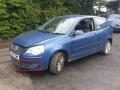 решётка бампера боковая левая Volkswagen Polo 4 поколение [рестайлинг] 2007, 1.2 л., i, BBM, бензин, 5МКПП, синий, хетчбэк 3 дв., передний привод, правый руль, 6Q0853665 - фото №3