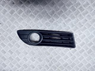 решётка бампера боковая правая Volkswagen Polo 4 поколение [рестайлинг] 2007, 1.2 л., i, BBM, бензин, 5МКПП, синий, хетчбэк 3 дв., передний привод, правый руль, 6Q0853666