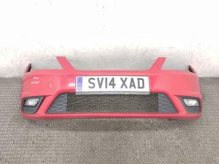 бампер передний SEAT Toledo 4 поколение KG 2014, 1.6 л., TDi, CAYC, дизель, 5МКПП, rojo pasion / lf3k, лифтбэк, передний привод, правый руль, 6JA807221