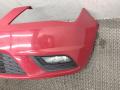 бампер передний SEAT Toledo 4 поколение KG 2014, 1.6 л., TDi, CAYC, дизель, 5МКПП, rojo pasion / lf3k, лифтбэк, передний привод, правый руль, 6JA807221 - фото №3