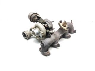 турбина Skoda Fabia 2 поколение (5J) 5J 2008, 1.9 л., TDi PD, BSW, дизель, 5МКПП, tangerine orange / lf3h, универсал, передний привод, правый руль, 038253010B