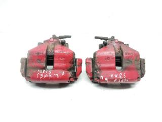 суппорт передний левый Volkswagen Golf 5 поколение 2007, 2.0 л., TFSI, BWA, бензин, 6МКПП, black magic / lc9z, хетчбэк 5 дв., передний привод, правый руль, 1K0615123F, 1K0615124F