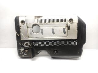 декоративная крышка двигателя Kia Carens 1 поколение [рестайлинг] FC 2004, 2.0 л., CRDi, D4EA, дизель, 5МКПП, серебро, хетчбэк 5 дв., передний привод, правый руль