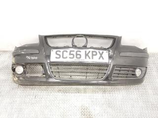 бампер передний Volkswagen Polo 4 поколение [рестайлинг] 2007, 1.4 л., TDi PD, BNM, дизель, 5МКПП, black magic / lc9z, хетчбэк 3 дв., передний привод, правый руль, 6Q0807221