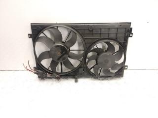 вентилятор радиатора Audi A3 8P 2004, 2.0 л., FSI, BLX, бензин, 6МКПП, akojasilber / ly7h, хетчбэк 3 дв., передний привод, правый руль, 1K0121207J