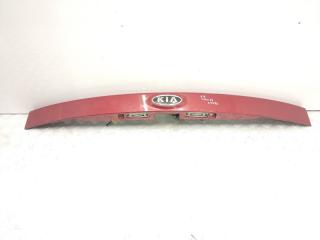 накладка двери (крышки) багажника Kia Carens 2 поколение FG 2007, 2.0 л., CRDi, D4EA, дизель, 6МКПП, volcanic red / 3h, минивэн, передний привод, правый руль, 87310-1D000, 81260-1D000, 92510-1D000, 92520-1D000