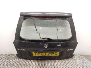крышка багажника (дверь 3-5) Suzuki SX4 1 поколение 2007, 1.6 л., i, M16A, бензин, 5МКПП, blueish black / zj3, хетчбэк 5 дв., передний привод, правый руль, 69100-81810