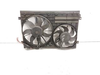 вентилятор радиатора Audi A3 8P 2004, 2.0 л., TDi PD, BKD, дизель, АКПП, akojasilber / ly7h, хетчбэк 3 дв., передний привод, правый руль, 1K0121207AA