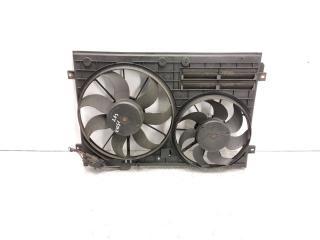 вентилятор радиатора Audi A3 8P/8PA [рестайлинг] 2005, 2.0 л., TDi PD, BKD, дизель, 6МКПП, avussilber / ly7j, хетчбэк 3 дв., передний привод, правый руль, 1K0121207AA