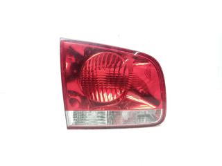 фонарь крышки багажника левый Volkswagen Touareg 1 поколение 2005, 2.5 л., TDi PD, BAC, дизель, АКПП, reflex silver / la7w, внедорожник 5 дв., полный привод, правый руль, 7L6945093J