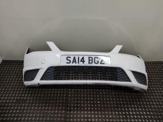 бампер передний SEAT Toledo 4 поколение KG 2014, 1.6 л., TDi, CAYC, дизель, 5МКПП, blanco bila / lf9e, лифтбэк, передний привод, правый руль, 6JA807221