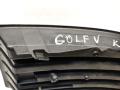 решётка бампера боковая правая Volkswagen Golf 5 поколение 2004, 1.4 л., i, BCA, бензин, 5МКПП, серебро, хетчбэк 5 дв., передний привод, правый руль, 1K0853666 - фото №4