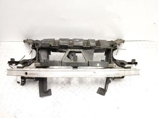 передняя панель крепления облицовки (телевизор) Renault Grand Scenic 2 поколение [рестайлинг] 2007, 1.9 л., DCi, F9Q 818, дизель, 6МКПП, noir / nv676, минивэн, передний привод, правый руль, 8200137495, 8200137496