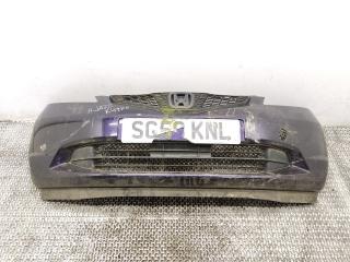 бампер передний Honda Jazz 2 поколение GG1 2008, 1.2 л., i-VTEC, L12B1, бензин, 5МКПП, фиолетовый, хетчбэк 5 дв., передний привод, правый руль, 71101-TF0-G00Z