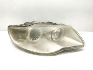 фара правая Volkswagen Touareg 1 поколение [рестайлинг] 2007, 2.5 л., TDi PD, BPE, дизель, АКПП, atacamagrau / lr7p, внедорожник 5 дв., полный привод, правый руль, 7L6941032A, 1LL247032