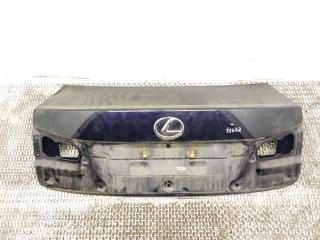 крышка багажника (дверь 3-5) Lexus IS 2 поколение (XE20) [рестайлинг] XE20 2008, 2.2 л., D, 2AD-FHV, дизель, 6МКПП, dark blue / 8u0, седан, задний привод, правый руль, 64401-53110