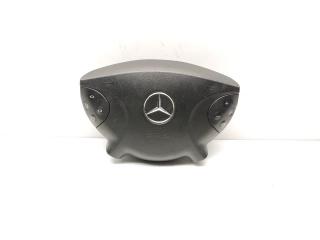 подушка безопасности водителя Mercedes-Benz E-Класс W211/S211 S211 2005, 2.1 л., CDi, OM 646.961, дизель, АКПП, iridiumsilber / 775, универсал, задний привод, правый руль, A2118601202