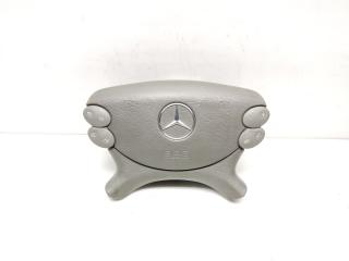 подушка безопасности водителя Mercedes-Benz CLK-Класс C209/A209 [рестайлинг] C209 2005, 2.7 л., CDi, OM 612.967, дизель, АКПП, brillantsilber / 744, купе, задний привод, правый руль, 2308600002