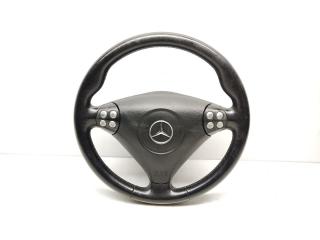руль Mercedes-Benz C-Класс W203/S203/CL203 [рестайлинг] CL203 2006, 1.8 л., Kompr, M 271.940, бензин, АКПП, iridiumsilber / 775, хетчбэк 3 дв., задний привод, правый руль, A1714600103, A1718600702