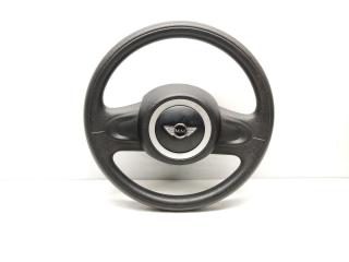 руль Mini Cooper 2 поколение R56 2009, 1.6 л., i, N12 B16 A, бензин, 6МКПП, sparkling silver / a60, хетчбэк 3 дв., передний привод, правый руль, 32302752916, 32302757663