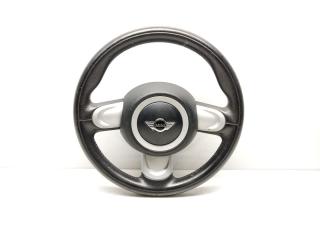 руль Mini Cooper 2 поколение R56 2008, 1.6 л., i, N12 B16 A, бензин, 6МКПП, lightning blue / a63, хетчбэк 3 дв., передний привод, правый руль, 32306791368, 32302757665