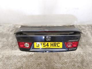 крышка багажника (дверь 3-5) Honda Accord 7 поколение CN1 2004, 2.2 л., cTDi, N22A1, дизель, 5МКПП, серебро, седан, передний привод, правый руль, 68500-SEA-E00ZZ, 08F13-SEA-611