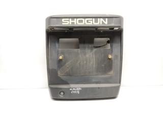 накладка под номер Mitsubishi Pajero 3 поколение V70 2002, 3.2 л., DiD, 4M41, дизель, АКПП, fraser beige / s74, внедорожник 5 дв., полный привод, правый руль, MR416417