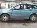 накладка на порог SsangYong Kyron 1 поколение DJ 2006, 2.0 л., XDI, D20DT, дизель, 5МКПП, paradise blue / baj, внедорожник 5 дв., задний привод, правый руль - фото №3