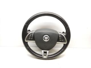 руль Jaguar XF 1 поколение [рестайлинг] 250 2012, 2.2 л., TD, 224DT, дизель, АКПП, polaris white / ner, седан, задний привод, правый руль, C2Z16103LEG, C2Z17877LEG