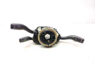 переключатель подрулевой (стрекоза) Audi A6 4F/C6 2006, 2.7 л., TDi, BPP, дизель, 6МКПП, silbersee / ly7w, универсал, передний привод, правый руль, 4E0953521, 4E0953503C, 4F0953549A, 4E0953541A