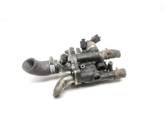 корпус термостата Opel Zafira 2 поколение (B) 2007, 1.6 л., i, Z 16 XEP, бензин, 5МКПП, синий, минивэн, передний привод, правый руль