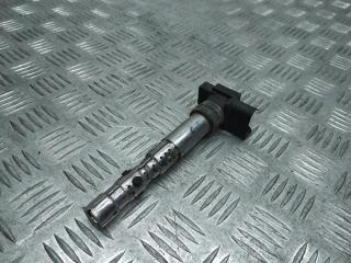 катушка зажигания Volkswagen Polo 4 поколение 2002, 1.2 л., i, AZQ, бензин, 5МКПП, синий, хетчбэк 5 дв., передний привод, правый руль, 03D905115F