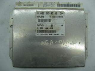 Блок управления ABS/ESP Mercedes-Benz A-Класс W168/V168 [рестайлинг] W168 2003, 1.4 л., i, M 166.940, бензин, 5МКПП, зеленый, хетчбэк 5 дв., передний привод, правый руль, 0285452632, 0265109459