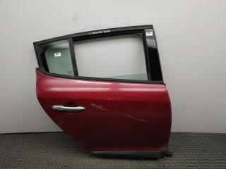 дверь задняя правая Renault Megane 3 поколение 2009, 1.5 л., дизель, 6МКПП, красный, хетчбэк 5 дв., передний привод, правый руль