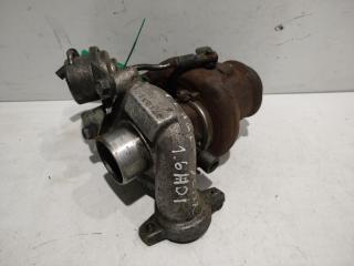 турбина Peugeot 207 1 поколение 2007, 1.6 л., HDi, 9HZ (DV6TED4), дизель, 5МКПП, красный, хетчбэк 5 дв., передний привод, правый руль, 9657530580