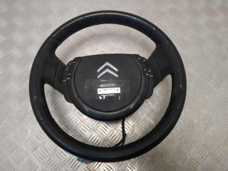 руль Citroen C4 1 поколение 2005, 1.6 л., i, NFU (TU5JP4), бензин, 5МКПП, зеленый, хетчбэк 5 дв., передний привод, правый руль, 96591806ZD, 96471578ZD