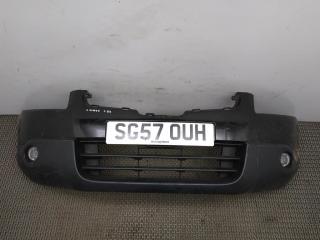 бампер передний Nissan Qashqai 1 поколение 2007, 1.6 л., i, HR16DE, бензин, 5МКПП, черный, внедорожник 5 дв., передний привод, правый руль, 62022-JD00H