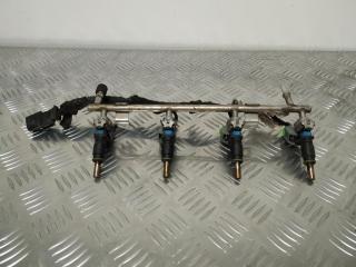 форсунка Opel Astra J 2010, 1.6 л., i, A 16 XER, бензин, 5МКПП, серебро, хетчбэк 5 дв., передний привод, правый руль, 55562599, 55562597