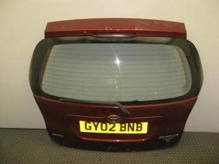 крышка багажника (дверь 3-5) Toyota Corolla Verso 1 поколение 2002, 1.6 л., i, 3ZZ-FE, бензин, 5МКПП, красный, минивэн, передний привод, правый руль