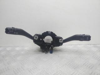 переключатель подрулевой (стрекоза) Volkswagen Golf Plus 1 поколение 2005, 1.6 л., MPI, BLF, бензин, 5МКПП, черный, хетчбэк 5 дв., передний привод, правый руль, 1K0953503CP, 1K0953513A, 1K0953519A