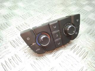 блок управления печки / климат-контроля Opel Astra J 2010, 1.7 л., CDTi, A 17 DTR, дизель, 6МКПП, синий, хетчбэк 5 дв., передний привод, правый руль, 13346092