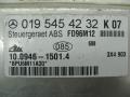 Блок управления ABS/ESP Mercedes-Benz C-Класс W202/S202 W202 1996, 1.8 л., i, M 111.920, бензин, АКПП, серый, седан, задний привод, 0195454232 - фото №2