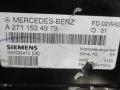 блок управления двигателем Mercedes-Benz C-Класс W203/S203/CL203 [рестайлинг] W203 2004, 1.8 л., Kompr, M 271.946, бензин, АКПП, зеленый, седан, задний привод, правый руль, A2711530591, A2711531679, A2711534179, A2711535579, A2711536179, A2711538479, A2711539079, A2711534979, A2711534579 - фото №2