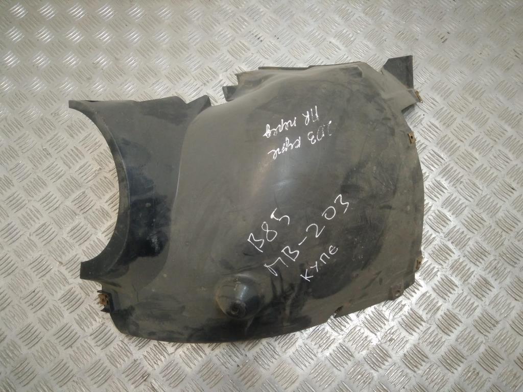 защита арок передняя правая (подкрылок) Mercedes-Benz C-Класс W203/S203/CL203 CL203 2002, 1.8 л., Kompr, M 271.941, бензин, АКПП, серебро, хетчбэк 3 дв., задний привод, правый руль, A2038841422 - фото №1