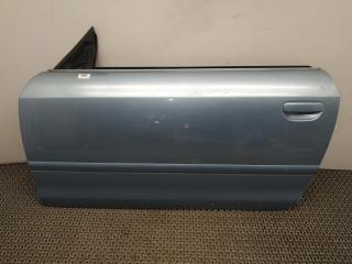 дверь передняя левая Audi A4 B6 2004, 1.8 л., Ti, BFB, бензин, вариатор, голубой, кабриолет, передний привод, правый руль