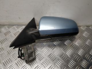 зеркало наружное левое Audi A4 B6 2004, 1.8 л., Ti, BFB, бензин, вариатор, голубой, кабриолет, передний привод, правый руль