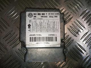 блок AirBag Volkswagen Golf 5 поколение 2005, 1.9 л., TDi PD, BXE, дизель, 5МКПП, синий, хетчбэк 5 дв., передний привод, правый руль, 1K0909605T