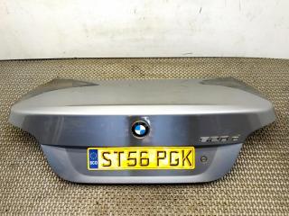 крышка багажника (дверь 3-5) BMW 5 серия E60/E61 E60 2006, 2.0 л., D, M47 D20 (204D4), дизель, 6МКПП, silbergrau / a08, седан, задний привод, правый руль, 41627122441